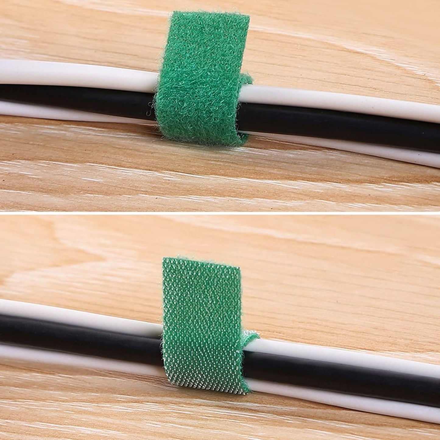 Green Gardening Tape, 19 Feet x 2/5'' Plant Ties Reusable Adjustable Plant Support Cord Tie Strap for Indoor Outdoor Patio Plant Use, 1 Roll