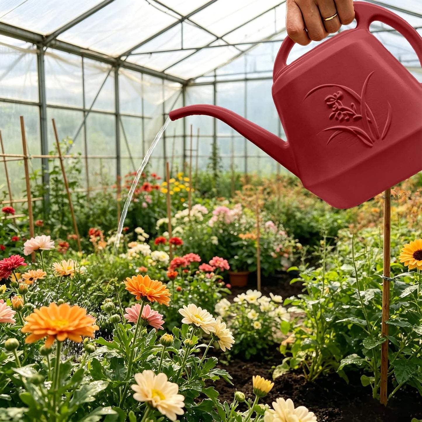 Plant Watering Can - Blue - 1/2 Gallon