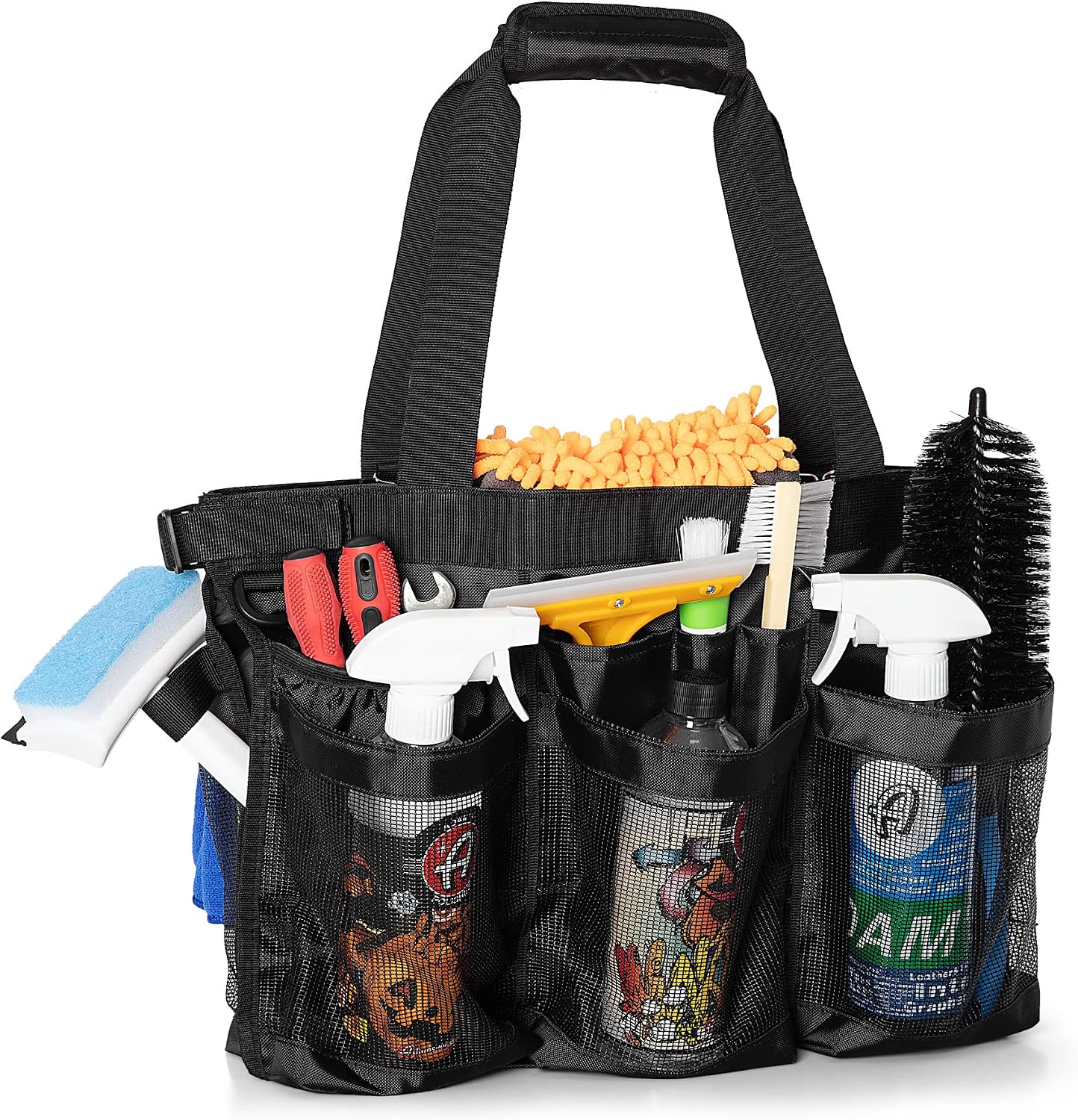 5 Gallon Bucket Organizer with Anti-fall Hooks & Buckle