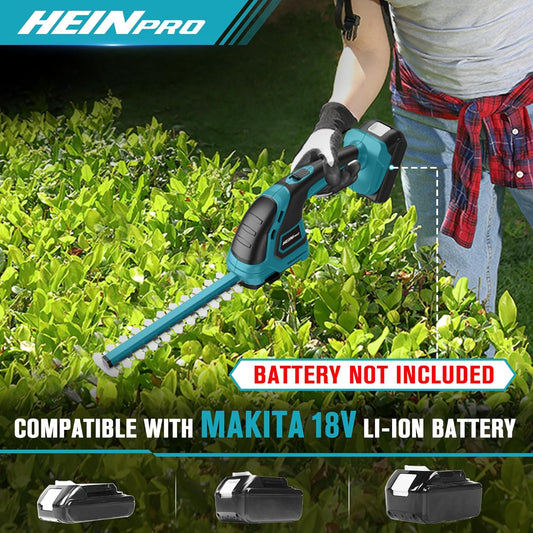 Cordless Hedge Trimmer Compatible with Makita 18V Battery