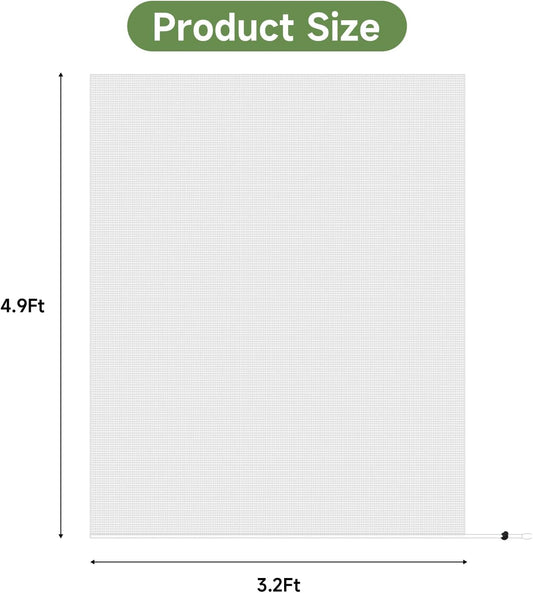 Bird Netting for Blueberry Bushes Protection, 4.9Ft x 3.2Ft, 3Pcs