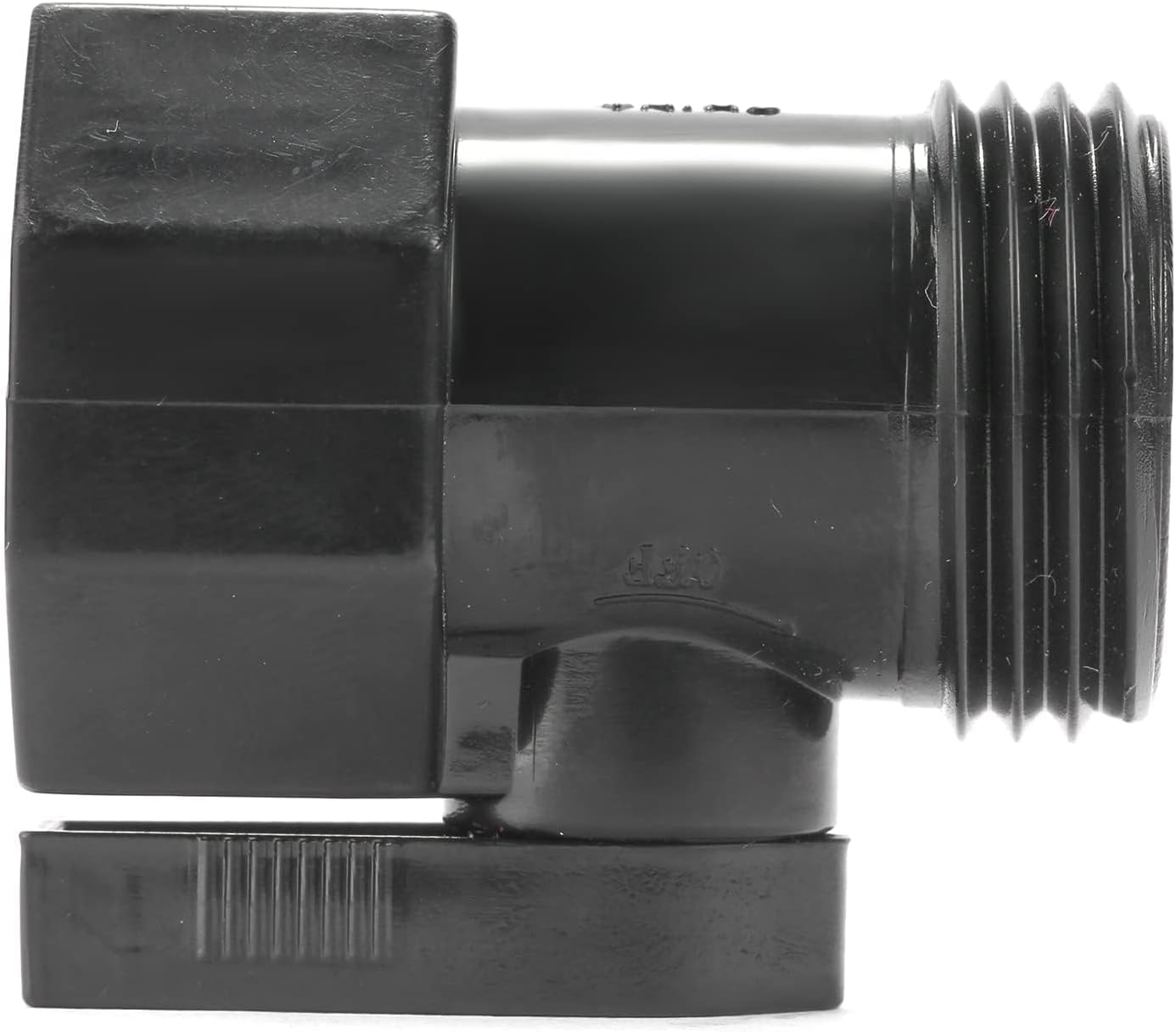 3/4" Brass Garden Hose Shut Off Valve,1-Way Restricted-Flow Water Shut-Off, Fits 3/4 Inch Hose Connector