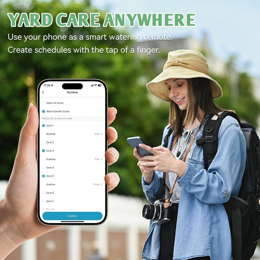 WiFi Smart Sprinkler Controller, 8 Zone