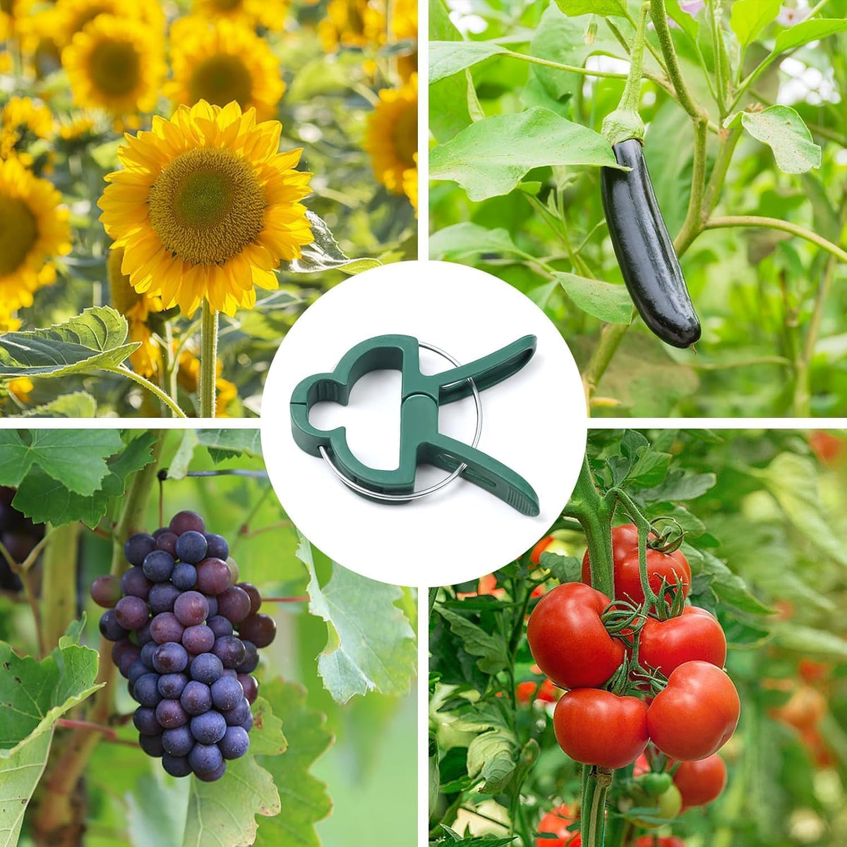20pc Gentle Plant & Flower Clips for Supporting Stems