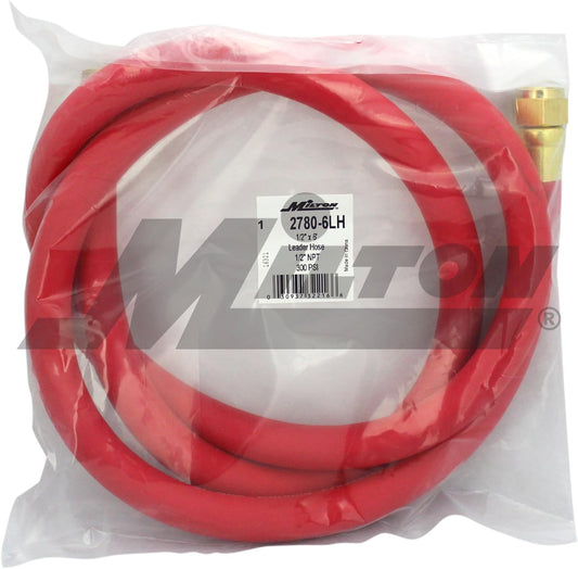 2780-6LH 6 Foot 1/2" EPDM Rubber Leader Hose
