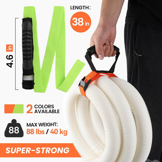 Heavy Duty Storage Straps with Handle, 2 Pack