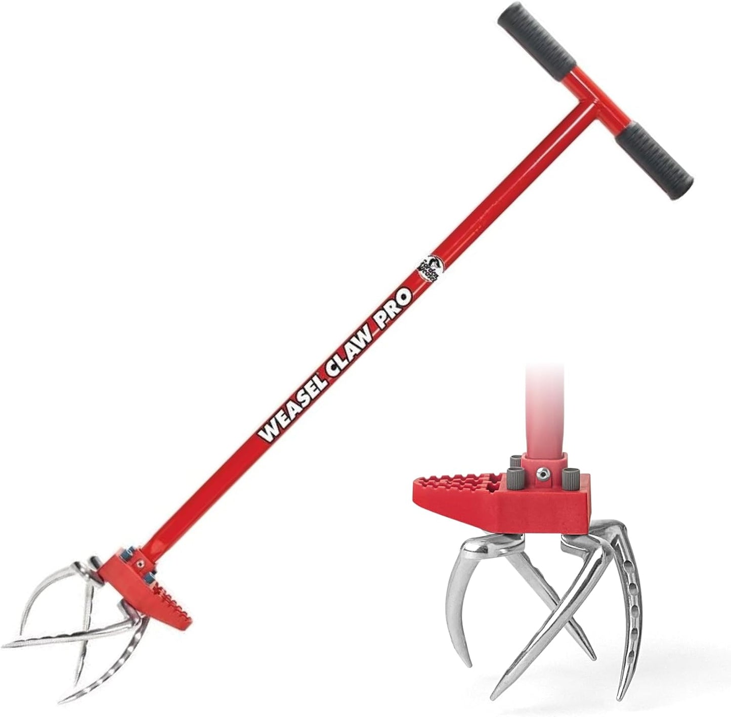 Claw Pro 3-in-1 Hand Cultivator Tiller Weeder Soil Loosener