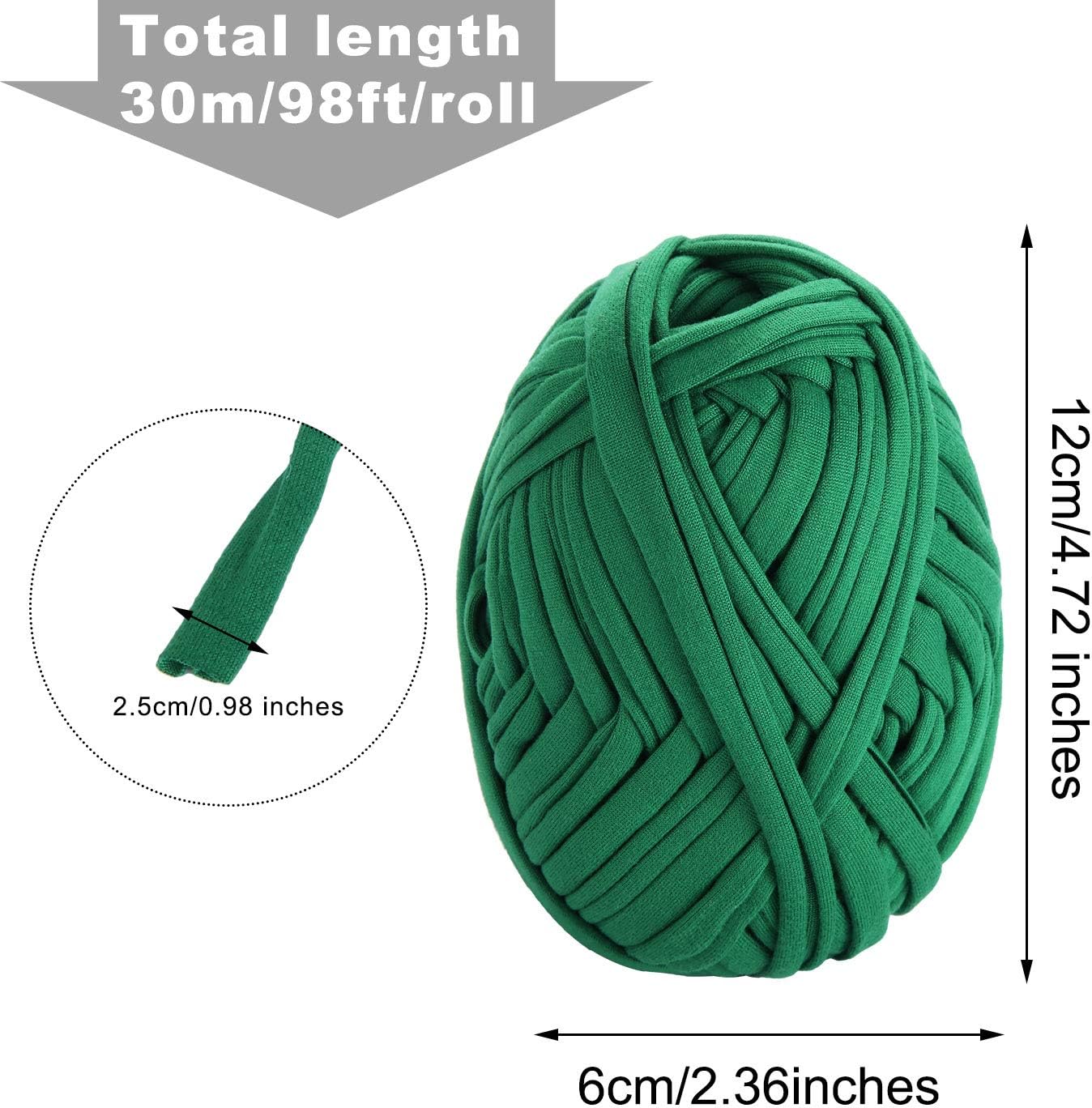 Garden Twine Soft Plant Tie Green Garden String Tree Tie Stretchy Gardening Tape Plant Support for Home Tying Climbing Plants Veggies Flower Supplies Craft 98 Feet/roll(1 Roll)