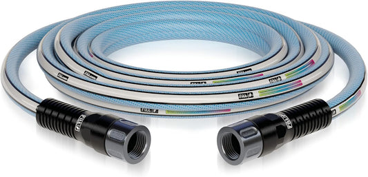Aquamaster Leader Hose 5/8" 10ft, High-Performance Flexible Hose with Dual Couplings and Adapter, Kink-Proof, Durable, Easy to Connect