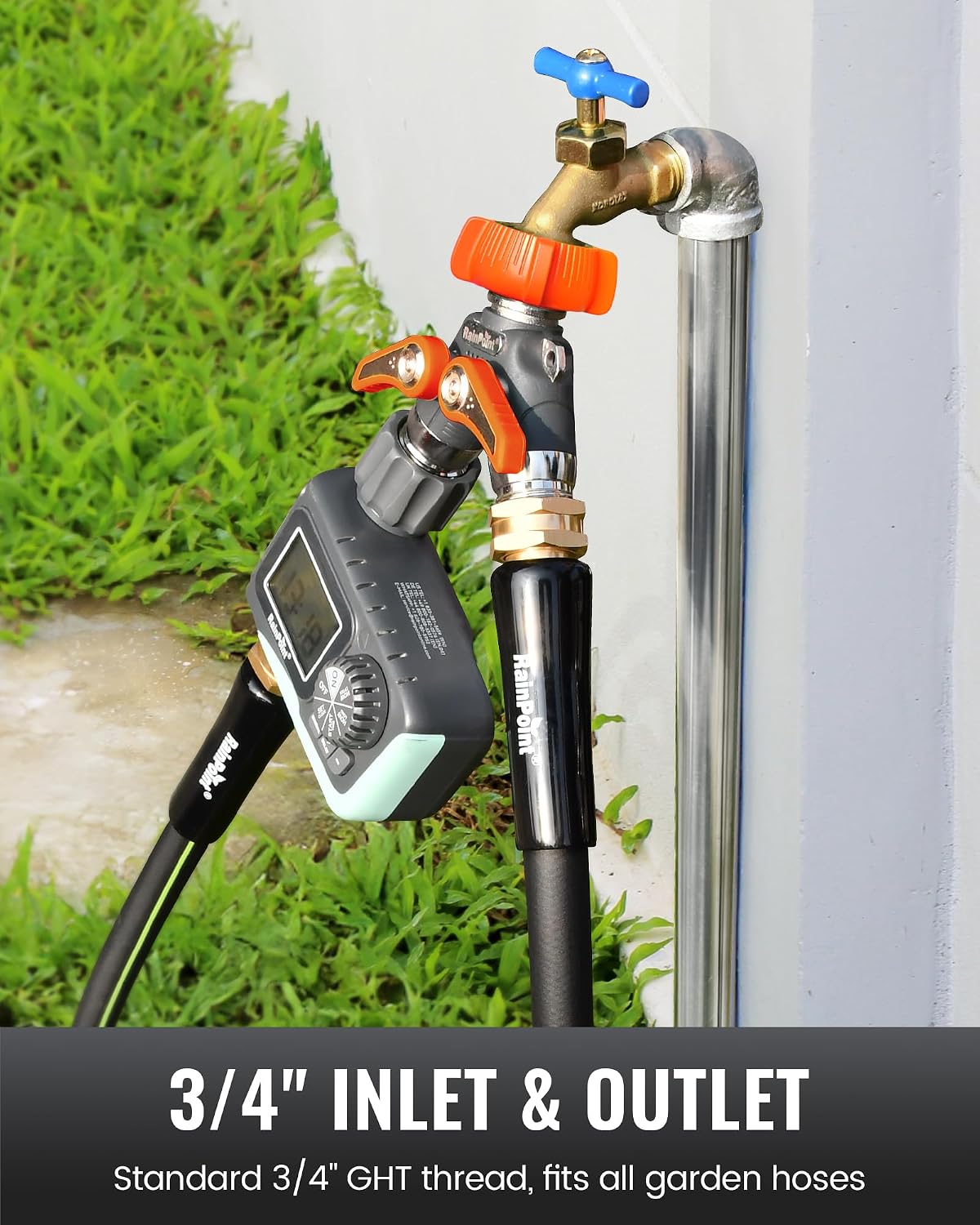 2 Way Garden Hose Splitter