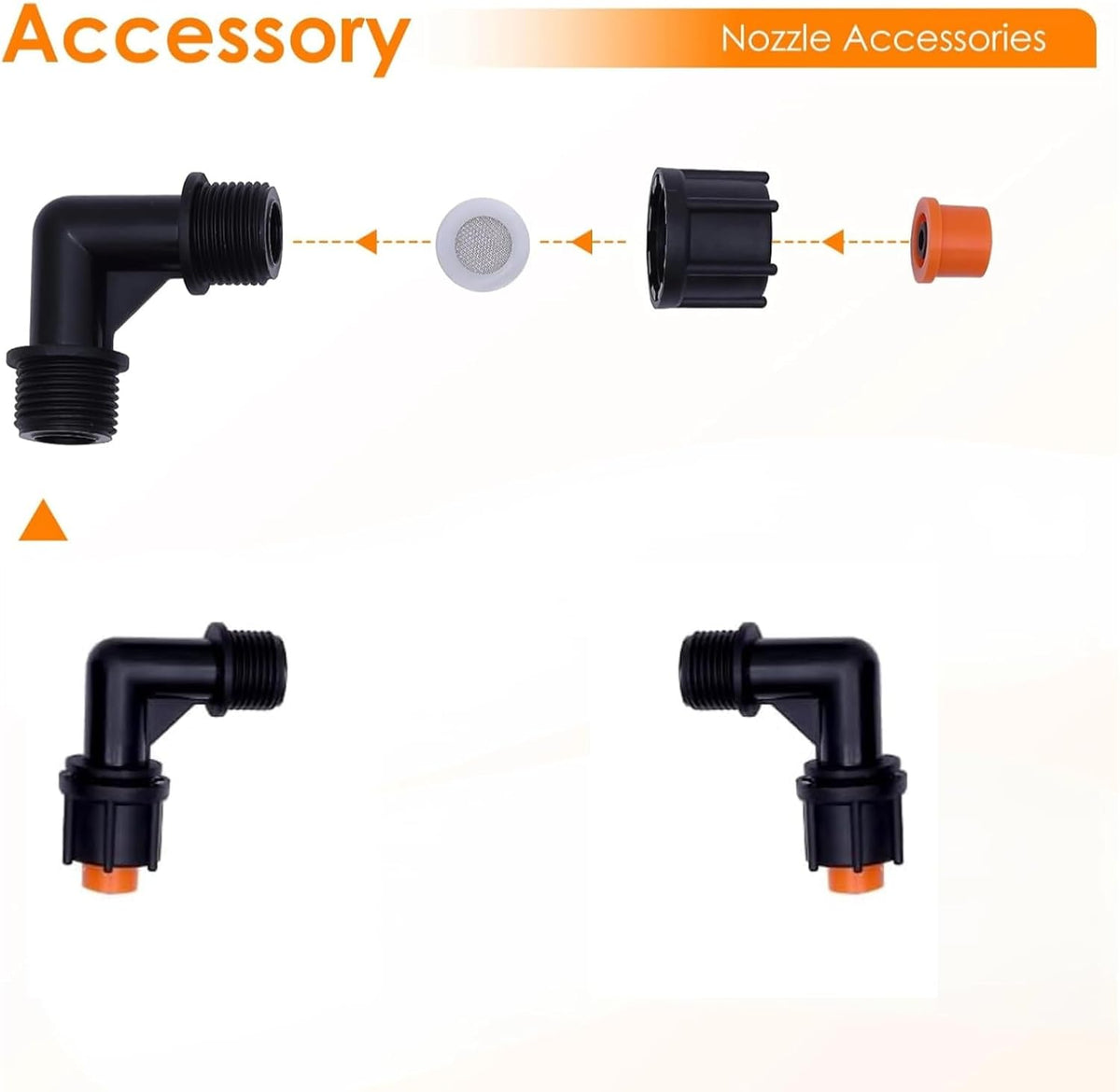 36-Inch 2-Nozzle Boom Wand – Easy-to-Assemble Sprayer Boom for Your Tractor or ATV Spray System