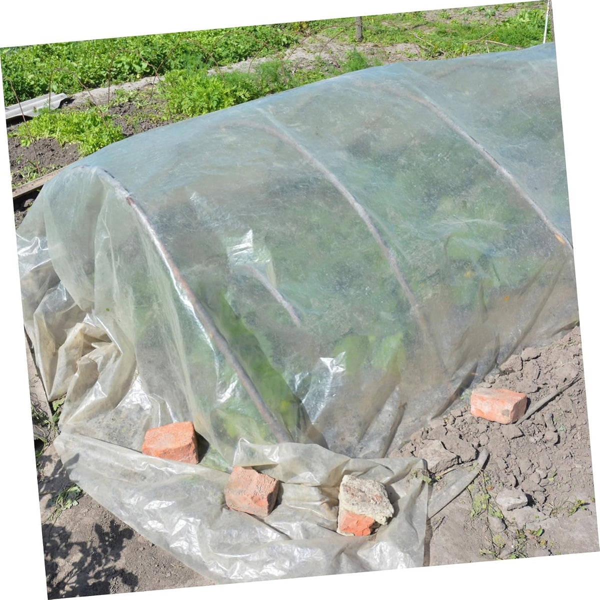 Nonwoven Floating Plant Cover for Frost Plant Freeze Blanket Shrub Insulation Cold Weather