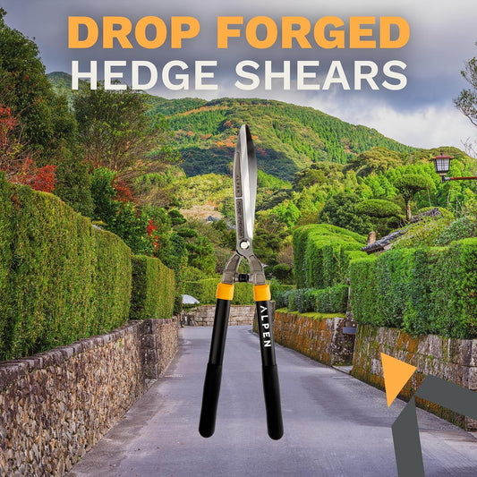 Alpen Professional Hedge Shears/Clippers Pilatus 200 Garden Tools Pruning Shears