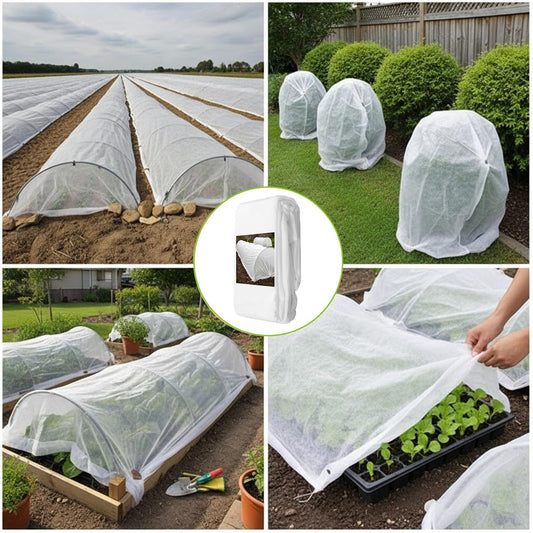 7 Pcs Plant Covers Freeze Protection, Row Cover & Tree Covers Winter
