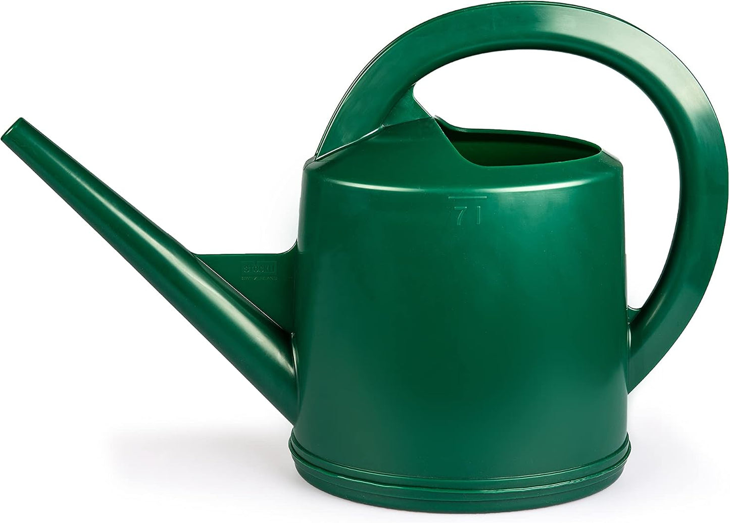 Durable Swiss Watering Can with UV Protection, Ergonomic Handle for Indoor/Outdoor Gardening, Made in Switzerland (7 Liter, Red)