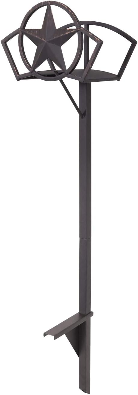 Liberty Garden 234 Liberty Star Mount Hose Butler, Holds 125-Feet of, 5/8-Inch, Black