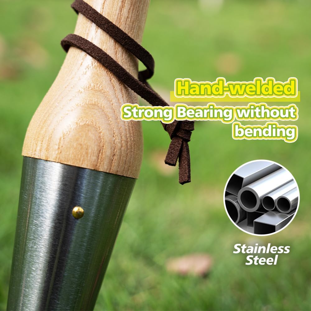 Hand Dibber, Stainless Steel Seed Planter Tool Bulb Planter Tool