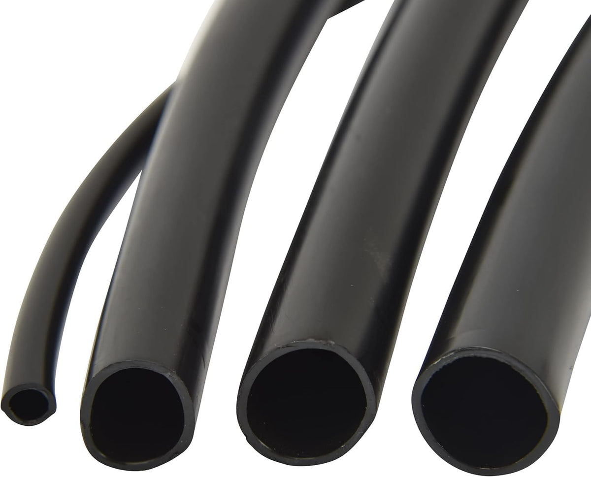 016010T 1/4-Inch Drip Irrigation Supply Tubing, 100-Foot., for Drip Irrigation, Drip Emitters, Irrigation Parts, Systems, Black Polyethylene