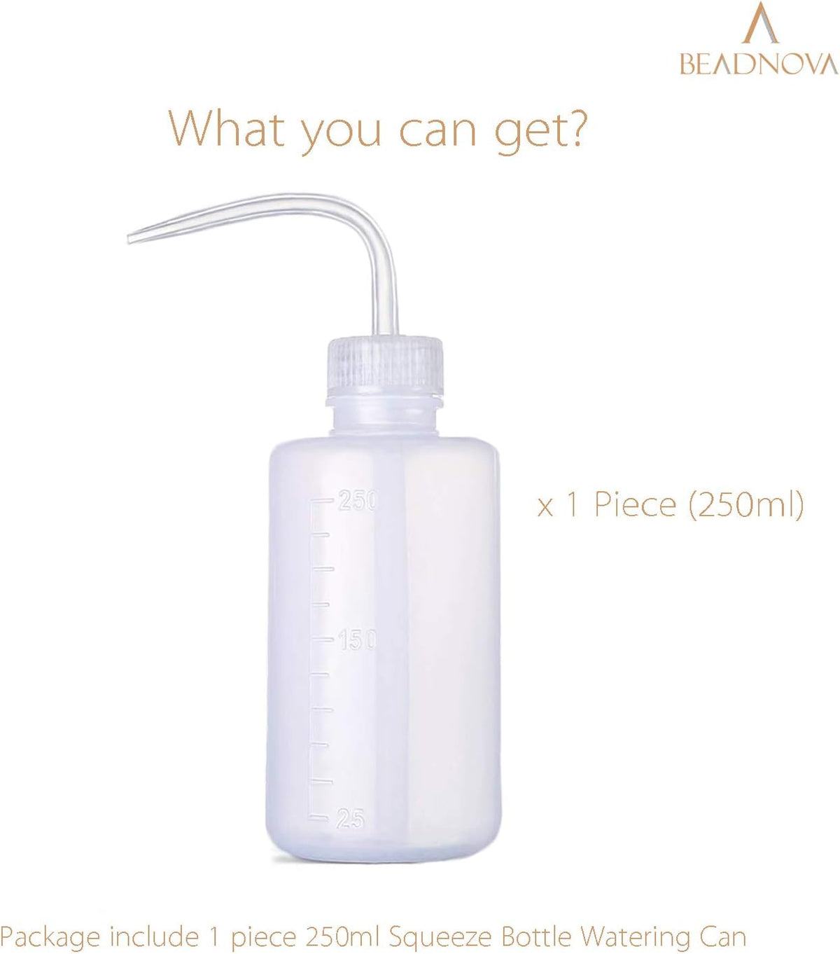 Irrigation Bottle 500ml 17oz Indoor Plant Watering Can Water Squirt Bottle Plastic Rinse Bottle for Eyelash Extensions Eye Wash Tattoo Lab (1pc)