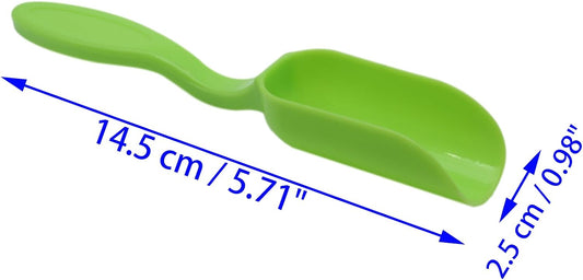 10 PCS Gardening Soil Scoops Plastic Mini Shovel for Cultivating and Transplanting Succulents or Potted Plants