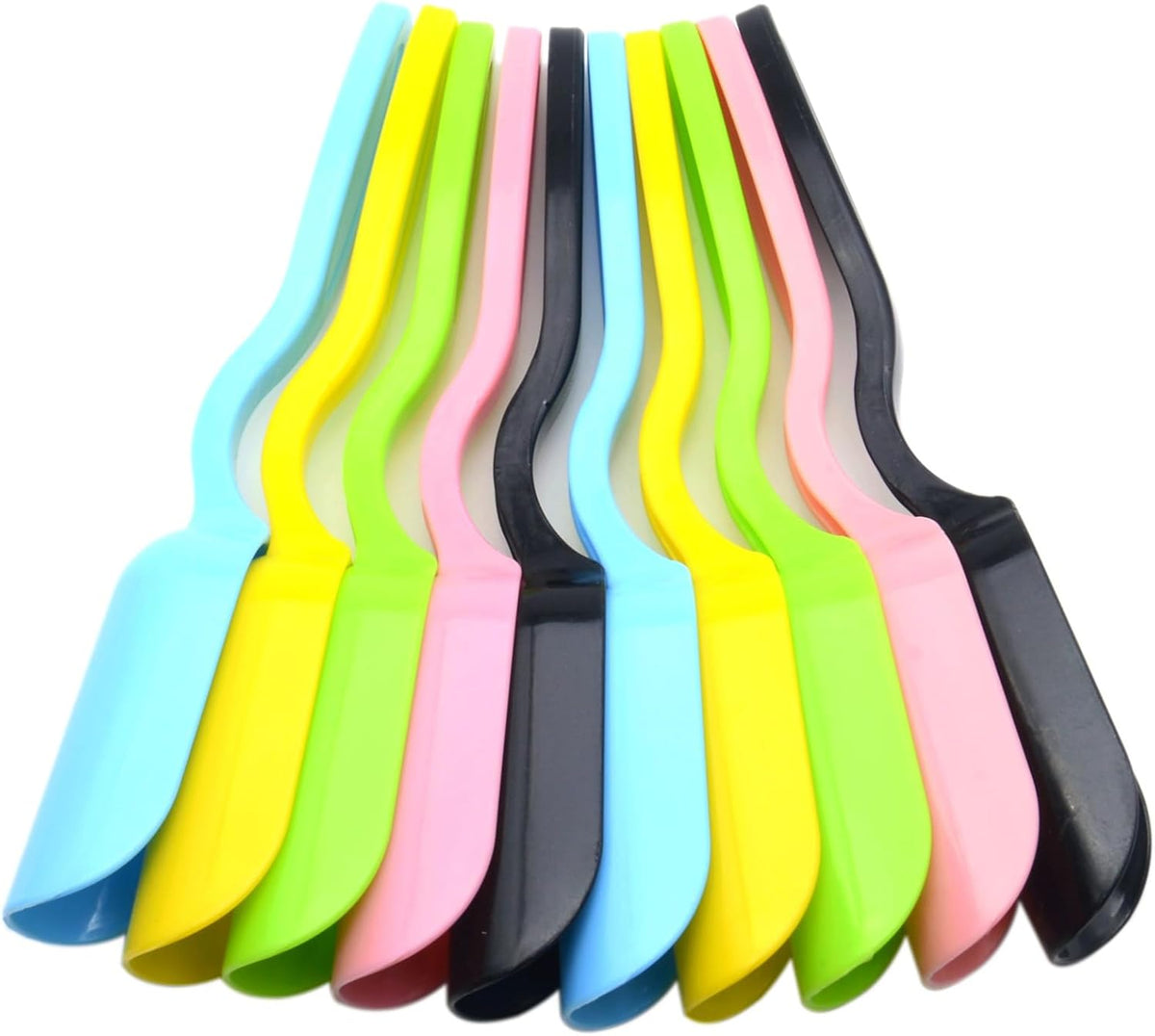 10 PCS Gardening Soil Scoops Plastic Mini Shovel for Cultivating and Transplanting Succulents or Potted Plants
