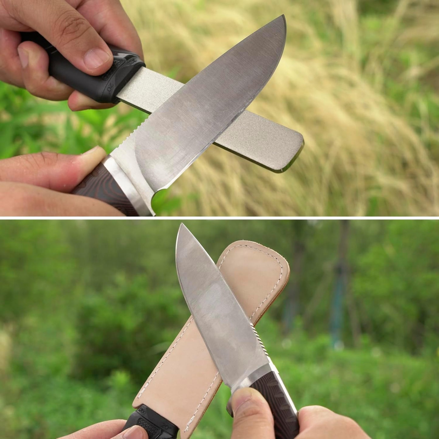 181N Dual-Grit Diamond Sharpening Stone File