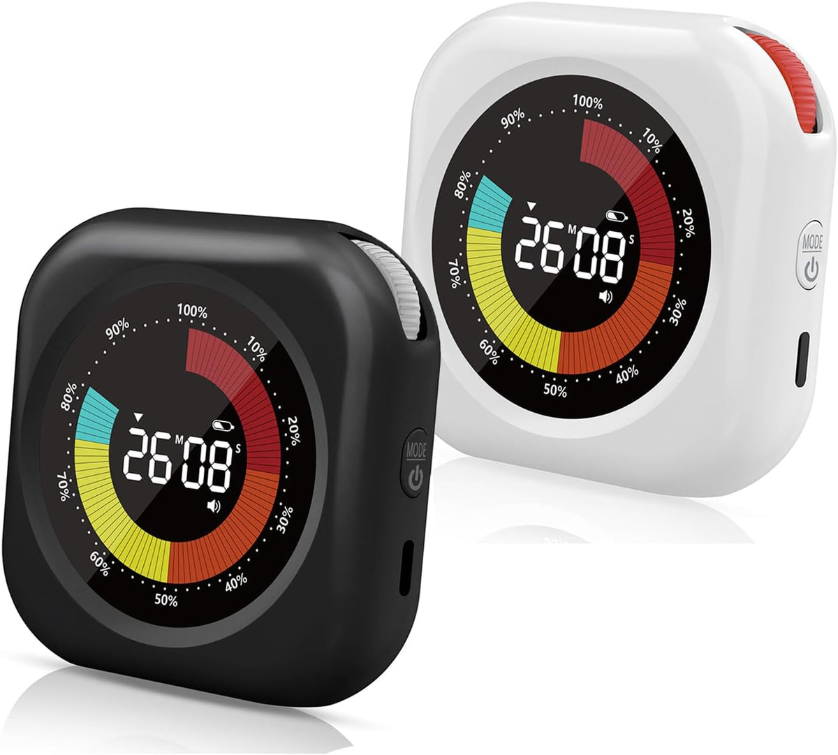 Visual Timer for Kids, Rechargeable 10-Hour Count Up/Down Timer
