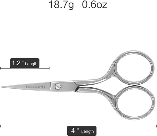 4" Forged Small Precision Embroidery Pointed Tip Detail Scissors