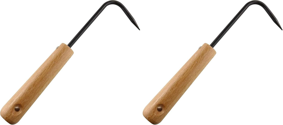 215mm Single Claw Root Hook Loosening Tool Handle Weeder Garden Weeding Gardening Tools Potted Landscape Maintenance for Outdoor Garden Digging Cultivator Weed Remove