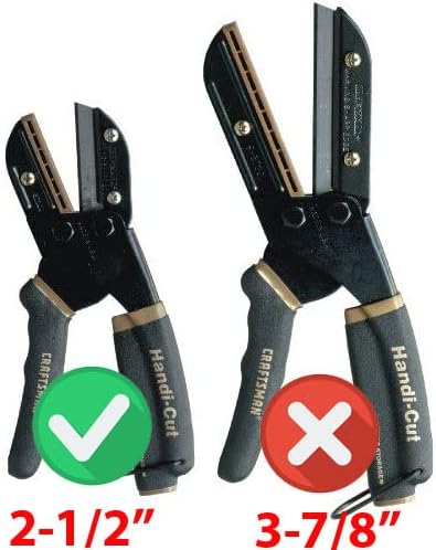 Replacement Handi Multi-Cut (5) 2 1/2" Replacement Blades Rubber Anvil 301 330 37310 37300 Handi-cut Craftsman Ronan Compatible