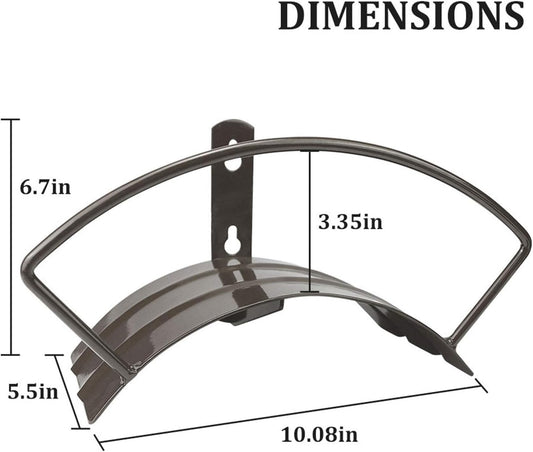 Wall Mounted Garden Hose Holder and Hose Hanger