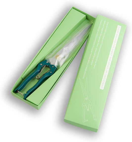 Hand Shears for Gardening or Sheep Shearing - Manganese Stainless Steel Topiary/hedge scissors for Pruning GD-010-S