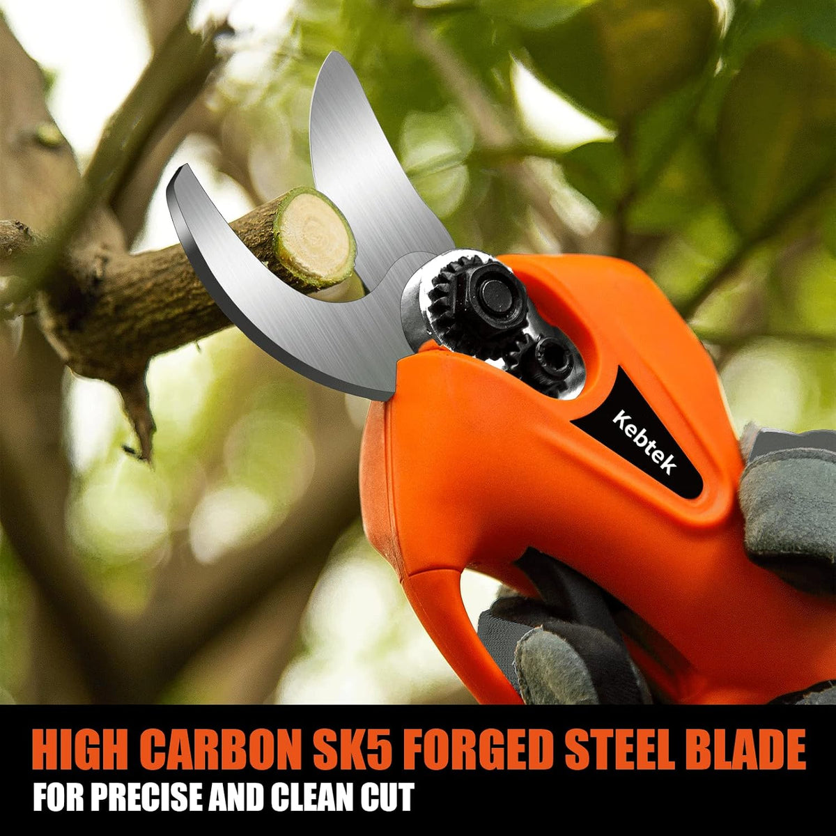 Cordless Pruning Shears 25MM Electric Pruners 880G Lightweight