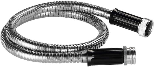 Metal Short Garden Hose 5ft Connectors, Drainage Hose for Dehumidifier Small Water Hose Extension High Pressure Bib Reel Extender, Drinking Water Hose for RV Outdoor