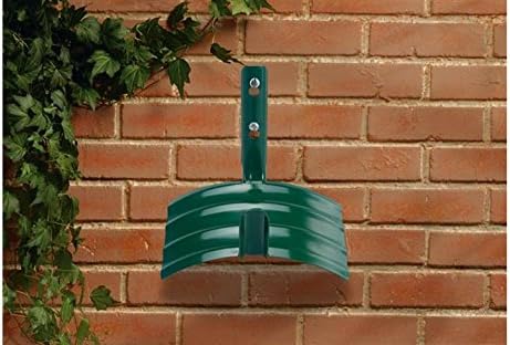 Metal Garden Hose Hanger - Heavy Duty Rust Proof Steel - Easy Wall Mount Hose Hanger