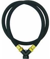 Colorstorm 5/8 in. Dia. x 5 ft. L Soaker Black Rubber Tree Soaker Ring