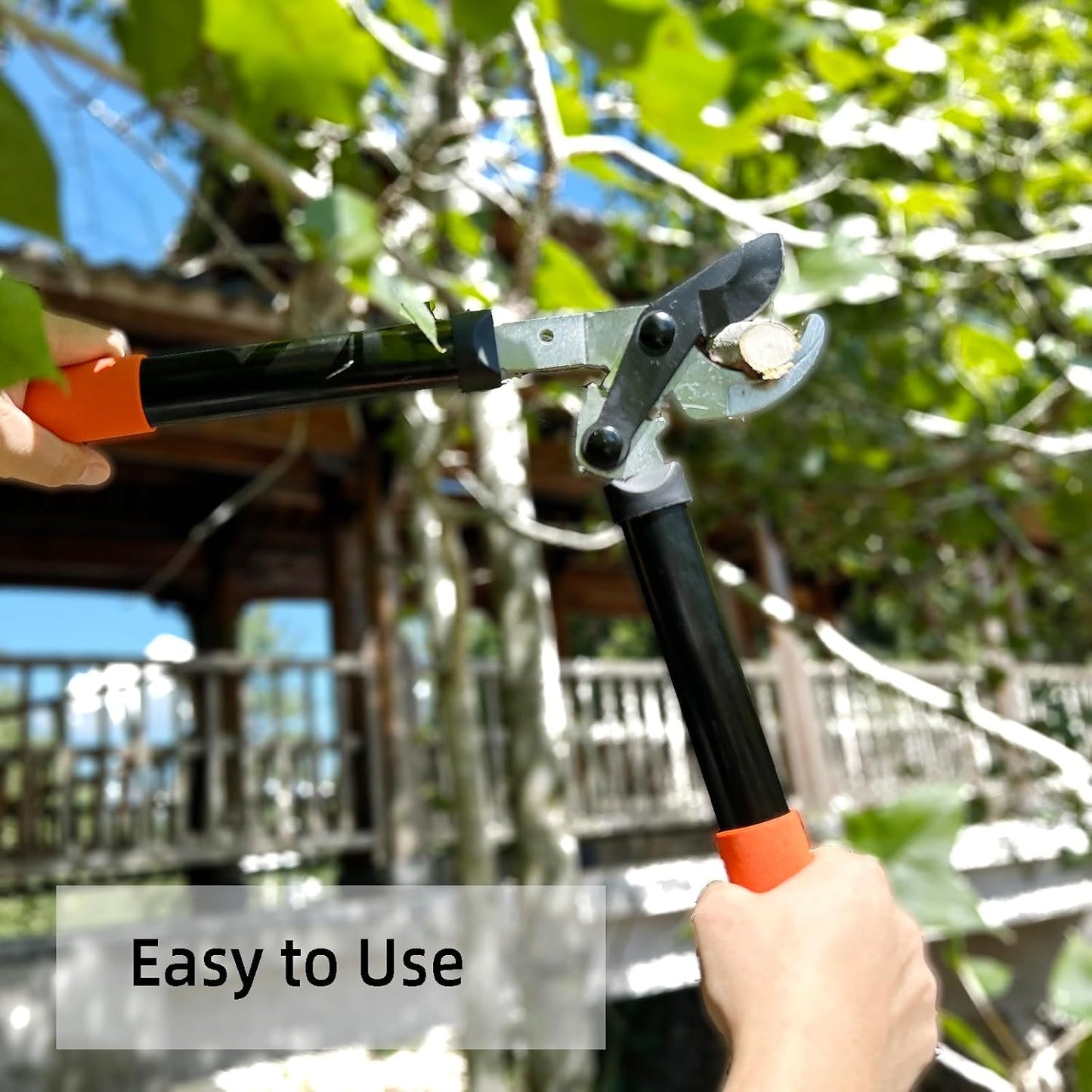 Loppers, Branch Cutter, Tree Trimmer with 1.3" Cut Clean Capacity