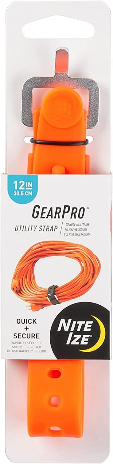 GearPro Utility Strap, 80 lb. Load Limit, 24 inch, Black