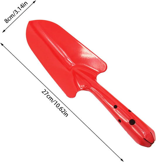 Trowel Garden Tool, Heavy Duty Strong Small Mini Shovel with Ergonomic Handle,Metal Durable Rust Resistant Trowel Garden Tool for Soil Digging Transplanting Planting Camping Weeding Farm Outdoor