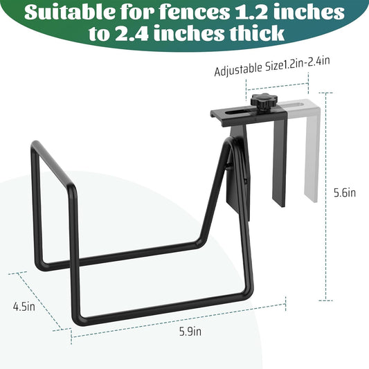 Garden Hose Holder,Adjustable Hose Hanger Wall Mount for Pool Equipment(2)