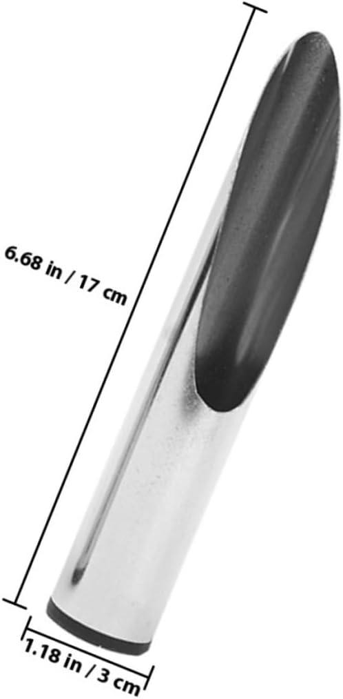 Bonsai Soil Scoop: Stainless Steel Soil Scoop Bonsai, Potting Trowel, Succulent Transplanting Garden Scooper for Indoor Plants, Narrow Deep Mouth Hand Tool