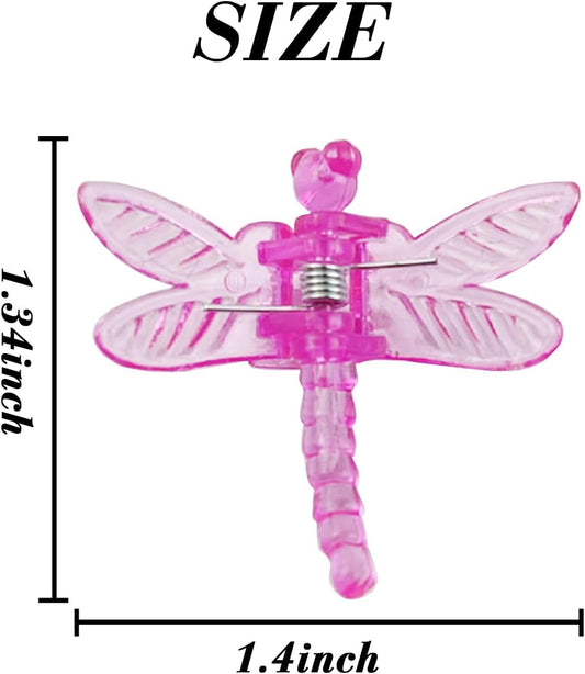70PCS Orchid Support Clips - Dragonfly Plant Clips for Orchids, Vines & Flowers