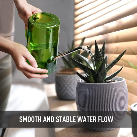 1L Long Spout Garden Watering Can with Precision Indoor Plant Watering Device