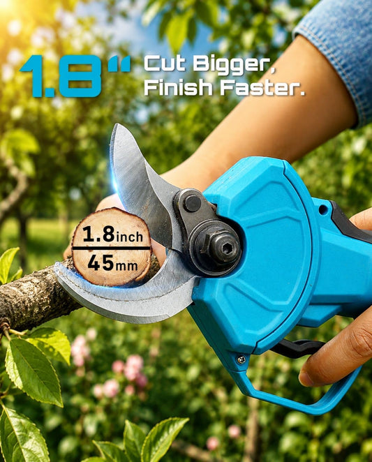 Electric Pruning Shears 4 Modes, 1.8” Cut Electric Pruners Cordless