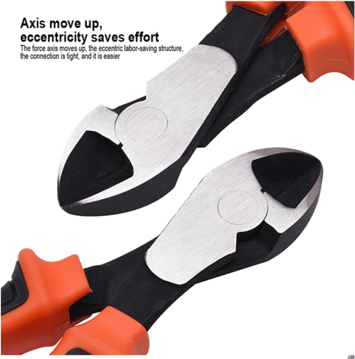 7” Diagonal Cutters - Ultra Sharp Side Cutter Pliers for Wire, Electrical, Crafting & Floral - Heavy Duty CR-V Steel Flush Cut Snips - 1” Extra-Long Cutting Edge for Precision & Strength