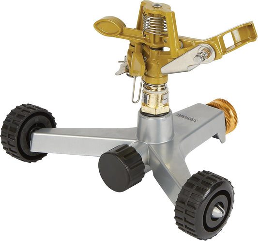Wheeled Impact Sprinkler, 85ft. Dia., 6,500 Sq. Ft., 3/4in.