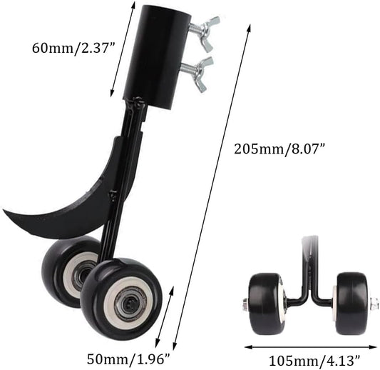 Weed Puller Tool with Wheels, Adjustable Weeding Tools Stand Up Weed Puller for Garden Patio Backyard Lawn Sidewalk Driveways Standing Weeds