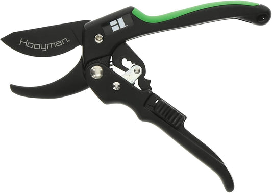 Forged Loppers and Ratchet Pruner with Heavy Duty Steel Construction, Ergonomic No-Slip H-Grip Handles, and Blade Lock for Gardening, Land Management, Yard Work, Trimming, Pruning, and Outdoor