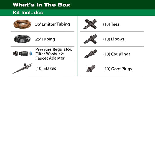GARDENKIT Drip Irrigation Kit