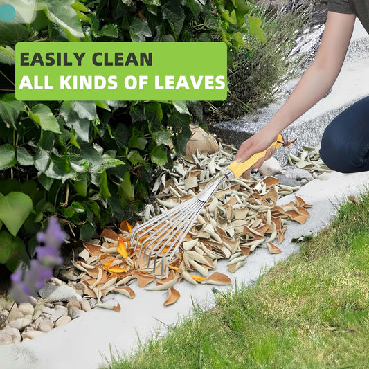 Hand Rake, Small Rake for Gardening, Mini Rakes for Flower beds